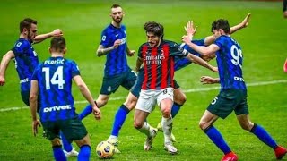 Sandro Tonali Fight Like Gattuso in Milan Derby [upl. by Leinoto]