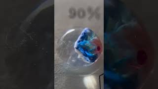 Cobalt chloride vs sodium hydroxide viralexperiments chemistry experiment trendingshorts [upl. by Faye]