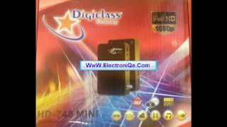 تحديث للجهاز الجديد Digiclass HD740 MINI [upl. by Ykcir]