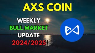 My AXIE INFINITY AXS Bull Market Update amp Price Prediction 20242025 [upl. by Orv68]