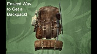 Easiest Way to Acquire a Backpack in Skyrim SSE and Skyrim Anniversary Required [upl. by Yelsiap]