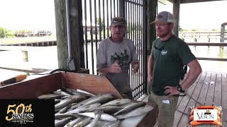 Ascension Outdoors Spec fishing in Lake Charles during LOWA conference [upl. by Ydac]