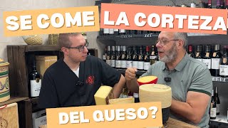 Se puede COMER la CORTEZA del QUESO Que pasa si me la como [upl. by Ameehs]