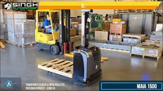 Maia 1500 The AIPowered Pallet Handling Robot Revolutionizing Warehousing [upl. by Harrus31]