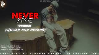 Never Mind  Harnoor  Slowed and Reverb 2024 speditingzone [upl. by Xonel]