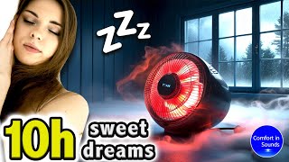 FALL ASLEEP INSTANTLY NO ADS Low Tone White Noise amp Gentle Rain on Window  ASMR to Sleep [upl. by Gomar]