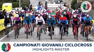 Campionati Italiani Giovanili Ciclocross 2023  Highlights Master [upl. by Gottuard290]