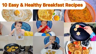 10 Breakfast Recipes for 12 Years Babies and Toddler QuickEasy and Healthy Breakfast Recipes [upl. by Assiran]