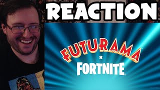 Gors quotFortnite x Futuramaquot Announce amp Gameplay Trailer REACTION [upl. by Jola882]