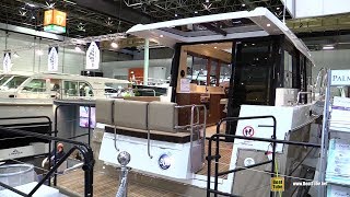 2019 Delphia Escape 1150 Voyage Motor Yacht  Walkaround  2019 Boot Dusseldorf [upl. by Adanama]