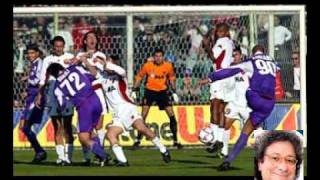 FiorentinaRoma 22  Radiocronaca di Riccardo Cucchi 322002 quotTutto il calcio minuto per minutoquot [upl. by Selimah]