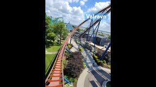 Valravn POV Cedar Point valravn pov rollercoaster cedarpoint amusementpark [upl. by Alik]