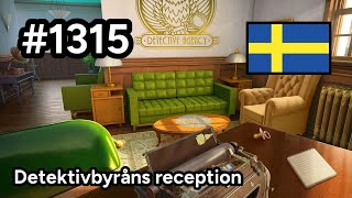 1315 🇸🇪 📕6📄185  Detektivbyråns reception  Junes Journey [upl. by Nylcsoj]