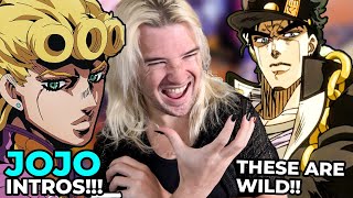 DIFFERENT VARIENTS  REACTION  JOJOS BIZARRE ADVENTURE  ALL OPENINGS [upl. by Tegirb]