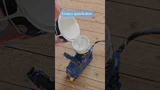 GRACO QUICKSHOT gracoquickshotwin graco gracopaintsprayers sprayingdoor paintingadoor [upl. by Allianora]