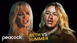 Yellowstone  Beth and Summer Get Into a Brutal Fist Fight [upl. by Eelsel]