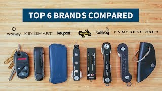 The Best Key Organizers for 2019  Orbitkey vs Bellroy vs Keybar and More [upl. by Emarej70]