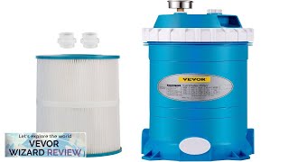 VEVOR Pool Cartridge Filter 150Sq Ft Filter Area Inground Pool FilterAbove Ground Review [upl. by Sheehan]