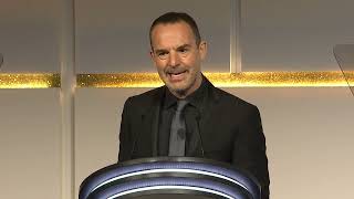 Martin Lewis CBE accepts his RTS Special Award [upl. by Adnohsek142]