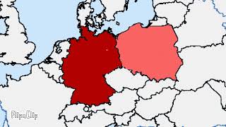 Germany Reforming the german empire Not Real germany Mapping reichtangle countryballs edits [upl. by Laamak468]