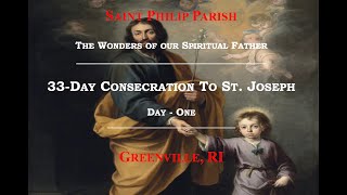 33Day Consecration to St Joseph  Day 1 [upl. by Quentin623]