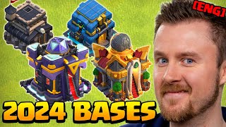 2024 BEST BASES for TOWN HALL 9 to 16 for Clan War League Clash of Clans [upl. by Haroppizt]