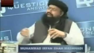 Asif Jalali refuted by Irfan Shah Ilyas Qadri Ahmad Saeed Kazmi on Gustakhe Rasool punishment [upl. by Llevram]