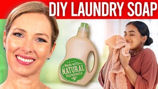 DIY Laundry Soap Recipe  Dr Janine [upl. by Ellenej11]