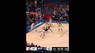 11624 Jarrett Allen Stuffs Yves Missi Leads To Fastbreak Layup nbahighlights nba nbavideos [upl. by Anairt]