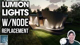 FAST Light Placement in Lumion with Node Replacement [upl. by Ardnaiek]