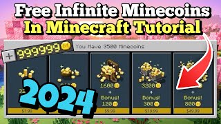 How To Get FREE Infinite Minecoins in Minecraft 2024 Updated 121 Tutorial Java PE [upl. by Henderson]