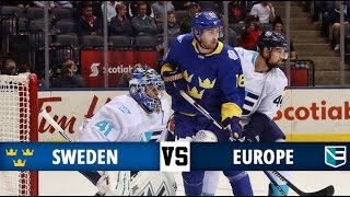 Sweden vs Europe Highlights  World Cup of Hockey 2016  Overtime 25916 [upl. by Reivad827]