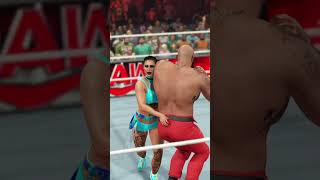 Rhea Ripley vs Strowman WWE Raw Highlight Today wwe2k24 wwe2k22 [upl. by Netfa580]