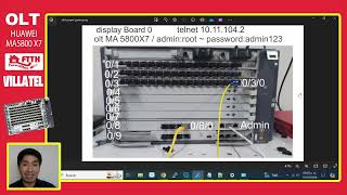 Olt Huawei MA5800X7 Configuracion [upl. by Ivan]
