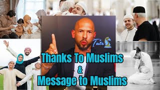 Andrew Tate’s Powerful Message to Muslims  Interview with Piers Morgan [upl. by Memberg]