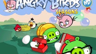 Official Angry Birds 3 Star Walkthrough Theme 2 Levels 1115 [upl. by Dnumsed]