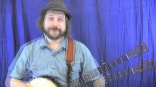 WORIED MAN BLUES  HD Clawhammer  Frailing Banjo Lessons by Ryan Spearman [upl. by Mcgean]