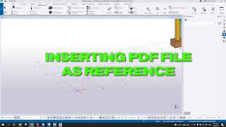 Inserting PDF File in Model [upl. by Tteraj]