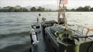 Gas RC ELCO PT 596 Patrol Torpedo Boat [upl. by Laerol]