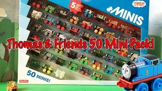 Thomas amp Friends 50 Minis Pack  Unboxing [upl. by Norabel]