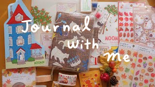 Hobonichi Techo Journal With Me  Moomin amp Cozy Autumn Theme 🍁  Rainbowholic [upl. by Plerre]