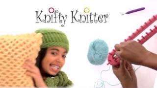 Knifty Knitter  As Seen on TV Network [upl. by Alaecim]