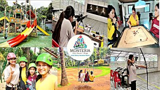 Monteria Resort Karjat  13 Adventure and Water Activities 😍❤️  Full Details  Laxmi Kushwaha [upl. by Rayburn]