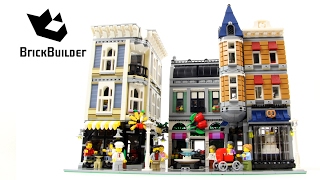 Lego Creator 10255 Assembly Square  Lego Speed Build [upl. by Ursi247]