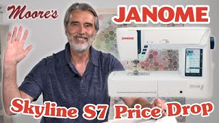 Janome Skyline S7 Price Drop [upl. by Domonic]