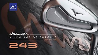 Mizuno Pro 243 irons  Official RampD Summary [upl. by Eitra264]