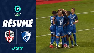 AC AJACCIO  GRENOBLE FOOT 38 1  2  Résumé  ACA  GF38  20232024 [upl. by Girardi]