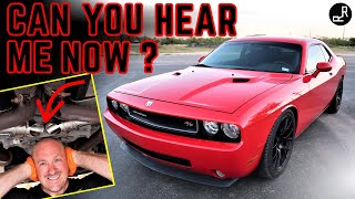 Electric Exhaust Cutout Install 2010 Hemi Challenger RT [upl. by Netsud369]