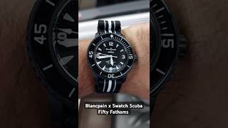 Blancpain x Swatch Scuba Fifty Fathoms  Ocean of Storms So35b40 [upl. by Notnek458]