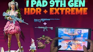 IPAD 9TH GEN BGMI TEST WITH RECORDING 2024 🔥HDR  EXTREME GRAPHICS 🥶 90FPS BGMI NEW UPDATE 34 😱 [upl. by Afas399]